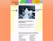 Tablet Screenshot of foodartinc.com